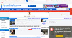 Desktop Screenshot of nevadaindian.com